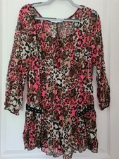 Tunique Patrice Breal imprimée panthère multicolore