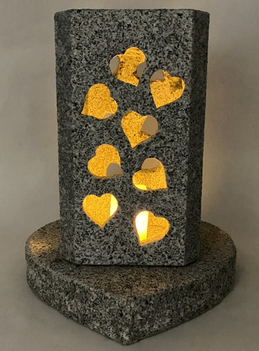 Handmade granite stone lantern - handmade,