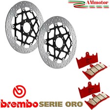 Disques De Frein Suzuki Gsx 1400 Brembo  Paire Avant Moto + Les plaquettes