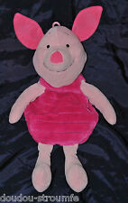 ?Peluche Doudou Range Pyjama Porcinet DISNEY JEMINI Rose 2 Tons 45 Cm TTBE