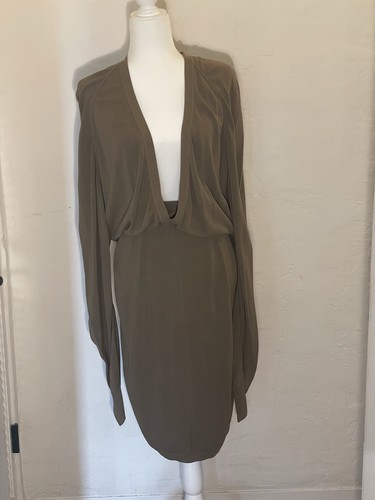 Azzedine alaia khaki knit - alaia,