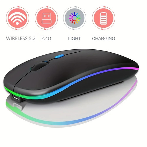 Souris rechargeable sans - rechargeable, fil