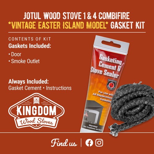 Vintage jotul wood stove - jotul,