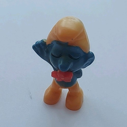 Figurine schtroumpf yeux - figurine,