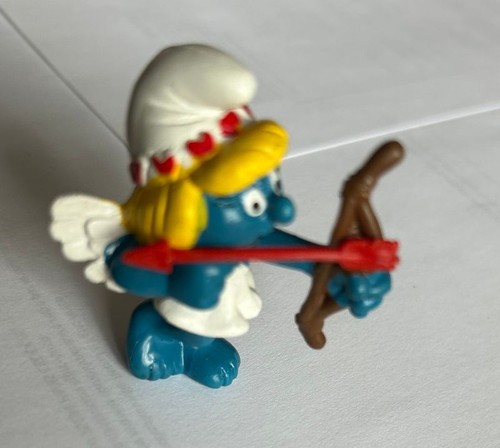 Figurine schtroumpf cupidon - figurine,