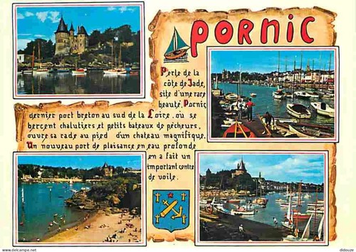 Carte postale pornic - carte,