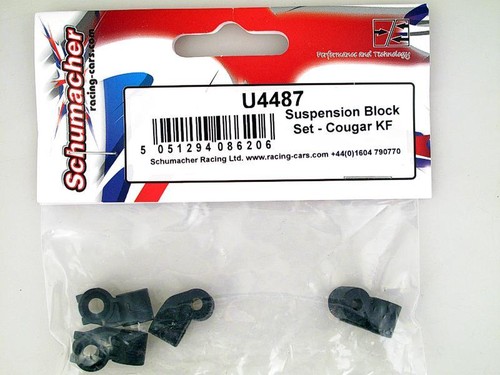 Schumacher suspension bloc set - schumacher,