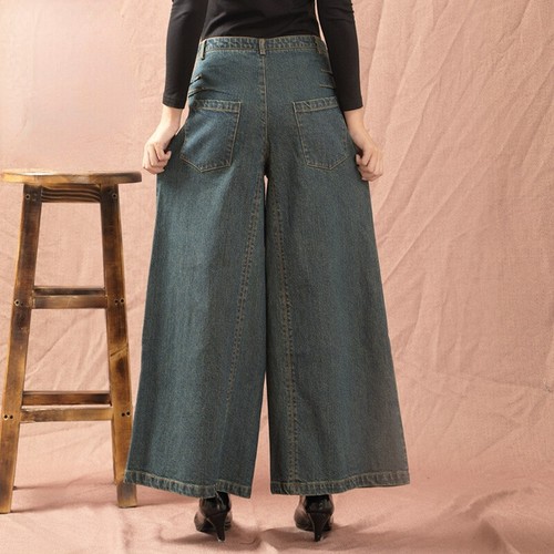 Femme jambe large jeans - femme,