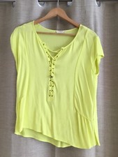 superbe blouse fluide jaune