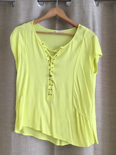 Superbe blouse fluide jaune - superbe,