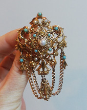Broche à col ancienne en