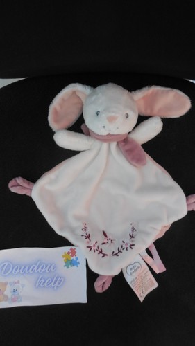 Doudou plat lapin - plat,