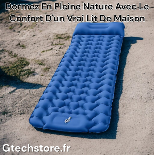 Matelas gonflable camping - matelas,