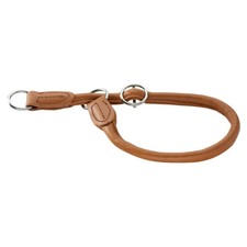 Hunter Collier de Dressage Round & Doux Cuir D’Élan Cognac, Divers Tailles, Neu