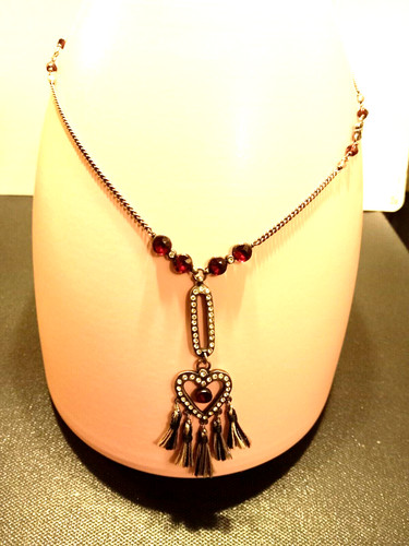 Collier fantaisie vintage avec