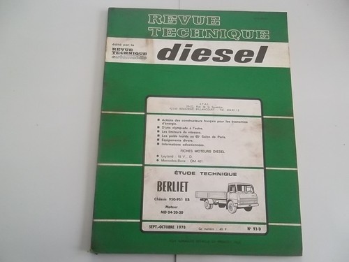 Revue technique camions - technique,