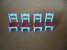 4 Chaises Cuisine 1900