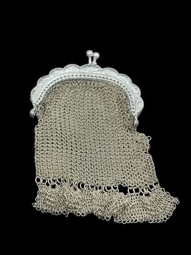 Ancienne bourse maille - bourse, en