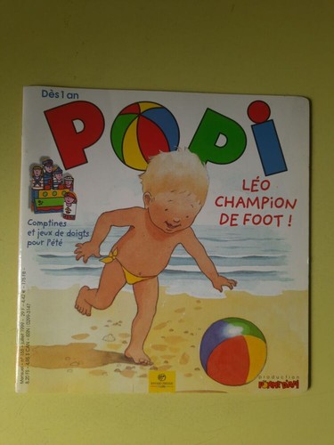 Popi léo champion foot - popi,