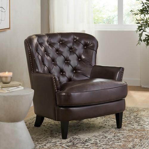 Bonded leather tufted - bonded,
