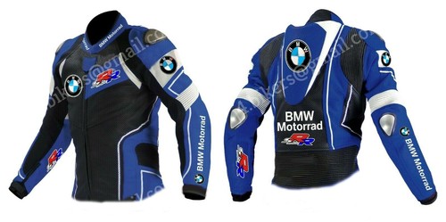 Bmw veste cuir moto - en,