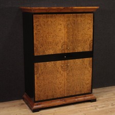 Grand buffet bois de ronce meuble armoire vintage ameublement 20ème siècle