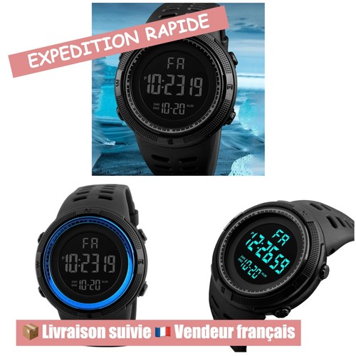 Montre numérique led - numérique,