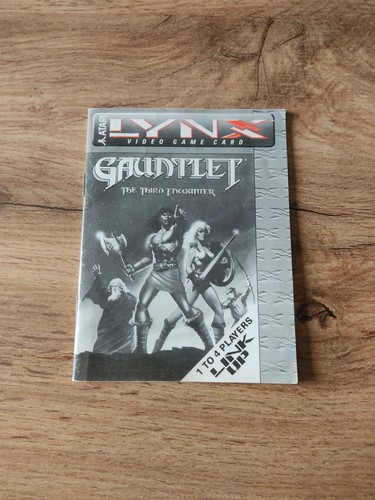 Notice gauntlet atari - atari, lynx