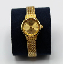 Montre Dame Vintage KELIA à Quartz Bracelet en Acier Inox Doré Pile Neuve