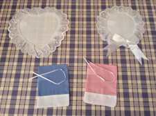 LOT DE BRODERIE TOILE AIDA