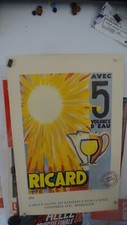 AFFICHE POSTER RICARD 1956