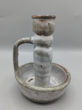 🍀Ancien bougeoir vernisé