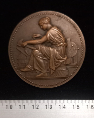Médaille bronze architecte - bronze,