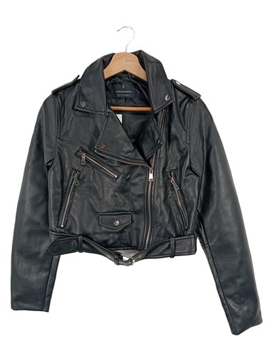 Stradivarius veste cuir - stradivarius,