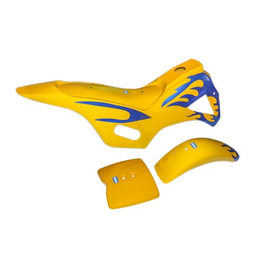 Ensemble carénages jaune - ensemble,