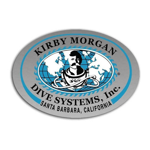 Kirby morgan sticker 520 - morgan, 520-072