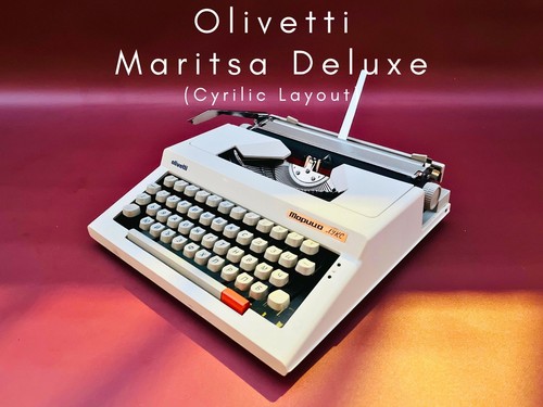 Working olivetti maritsa - maritsa, lux