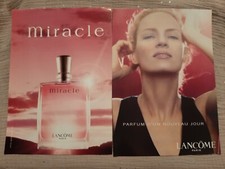 Publicité papier Parfum. Lancôme Miracle de 2001 - Perfume Ad