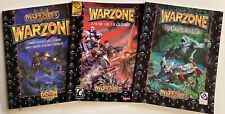 WARZONE MUTANT CHRONICLES 3 livres jeux de rôle Tactiques en FRANÇAIS guerre