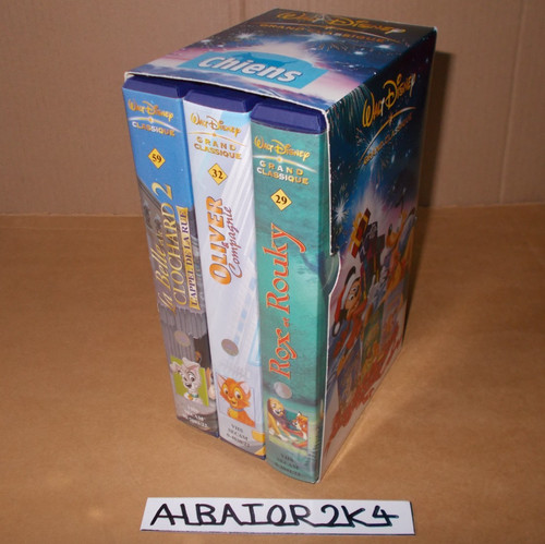 Disney coffret vhs cassette - vhs,