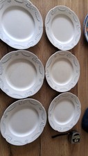 6ANCIENNES ASSIETTES PLATES