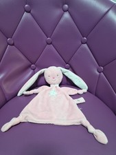  Doudou Semi Plat  Lapin Rose