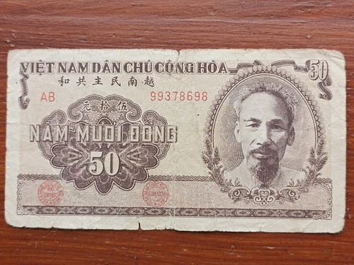 Ancien billet viet - ancien, dong