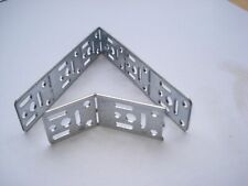 Equerre fixation acier pliable ajustable angle variable pour charpente lot de 2