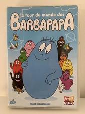 ? "LE TOUR DU MONDE DES BARBAPAPA" / COFFRET 3 DVD /50 EPISODES / TRES BON ETAT