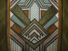 Art Déco Brodé Gatsby Mousse