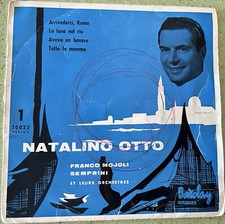Natalino OTTO Arrivederci Roma La luna nel Rio Mojoli Semprini 45 tours Vinyle