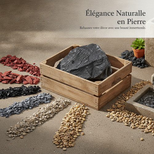Pierre décorative naturelle - pierre,