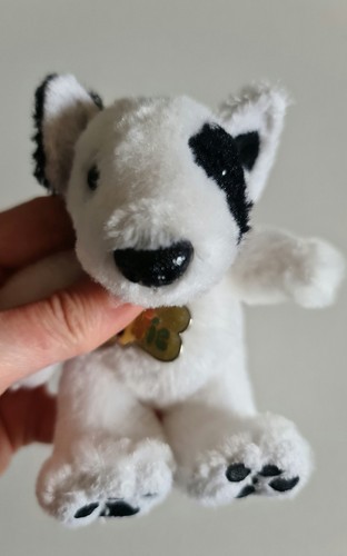 Peluche chien bull terrier - chien,