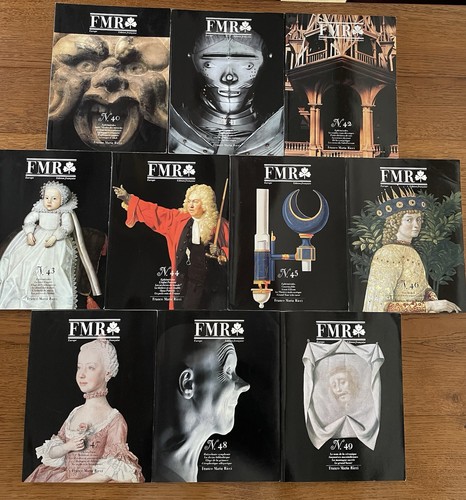 Lot revues art fmr - 10, d'art